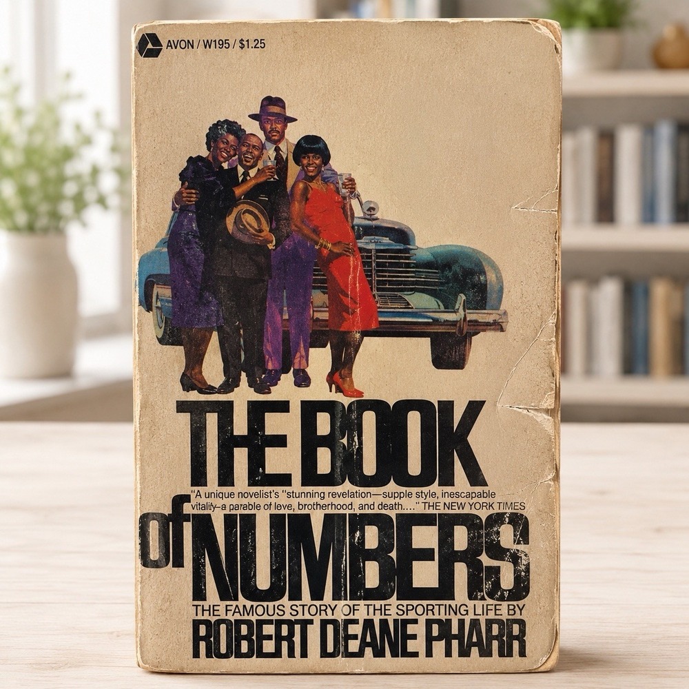 The Book of Numbers Robert Deane Pharr 1970 1st Avon Printing Paperback